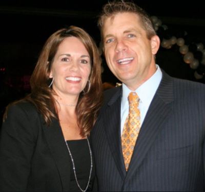 Beth Shuey and her ex-husband Sean Payton